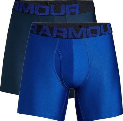 Мужские боксеры спортивные Under Armour UA Tech Boxerjock 3in. 2-Pack - blue