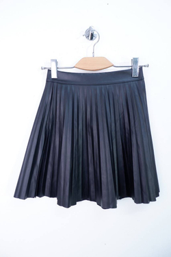 Юбка-плиссе Ostin под кожу, маркировка XS, визуально на 42 размер