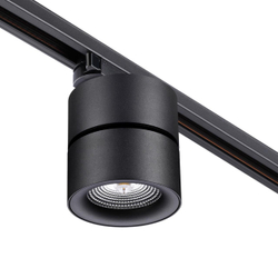 358785 PORT NT21 225 черный Светильник трековый однофазный трехжильный IP20 LED 25W 4000K 2200Лм 100-265V GRODA