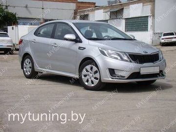 Накладки на пороги SPORT для Kia Rio III