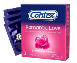 Презервативы Contex Romantic Love ароматизированные 3штуки