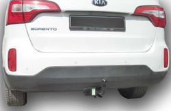 Фаркоп(прицепное) Лидер-Плюс для HYUNDAI SANTA FE (DM) 2012-2018(дизель) (GR SF 2014-2018)/ KIA SORENTO 4 (XM FL) 2012-2015(паспорт и сертификат в комплекте)(без электрики)H224-A