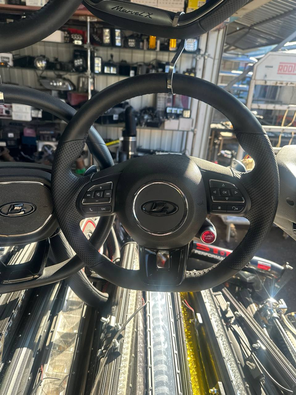 Мультируль Нива Шевроле/Тревел/Приора/Калина с кнопками управления