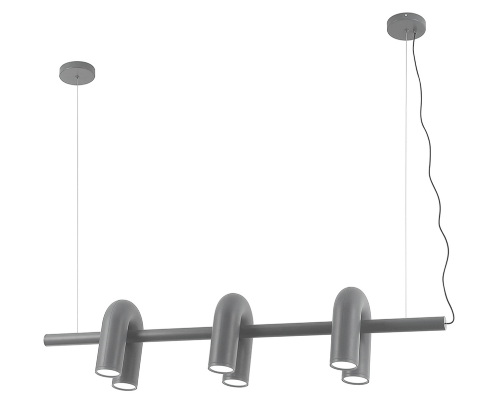 08465-3A,16 Подвес Канти серый Led 36W