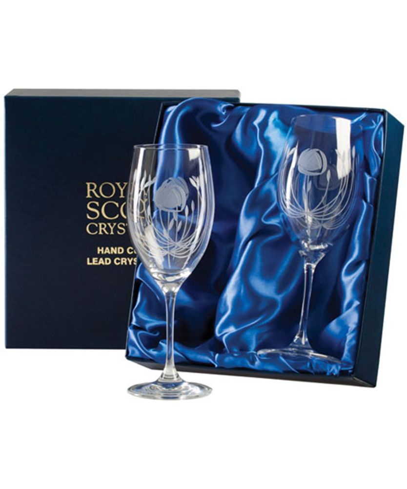 Royal Scot Crystal Бокалы для белого вина Mackintosh Rose - 2шт