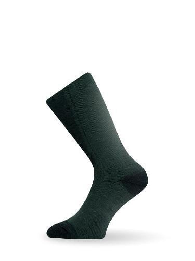 Носки Lasting WSM 620, wool+polypropylene, темно-зеленый, размер S, WSM620-S