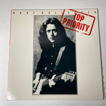 Винтажная виниловая пластинка LP Rory Gallagher Top Priority (USA 1979)