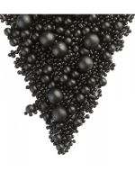 Шарики кранч Черный МИКС 100 гр.