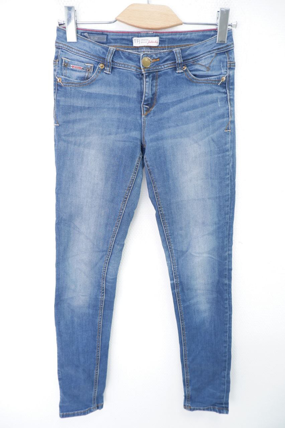 Джинсы TRF узкие 40/42 размер