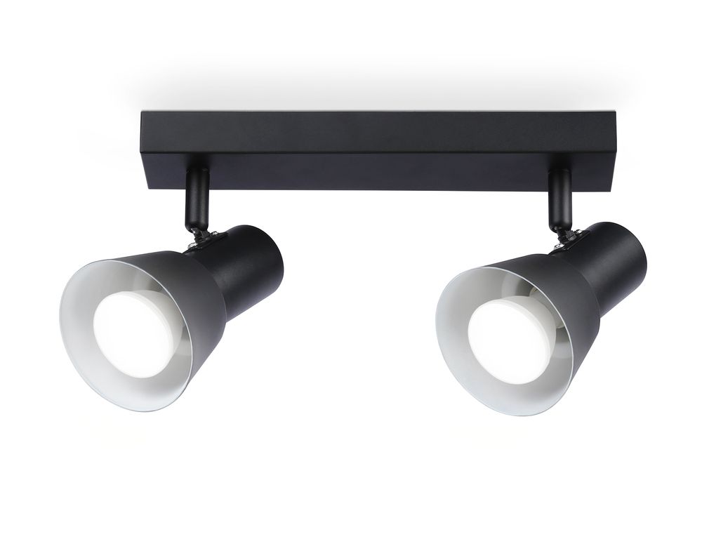 Светильник накладной TA13117/2 BK/WH черный/белый GU10/2 max 12W 350*85*150