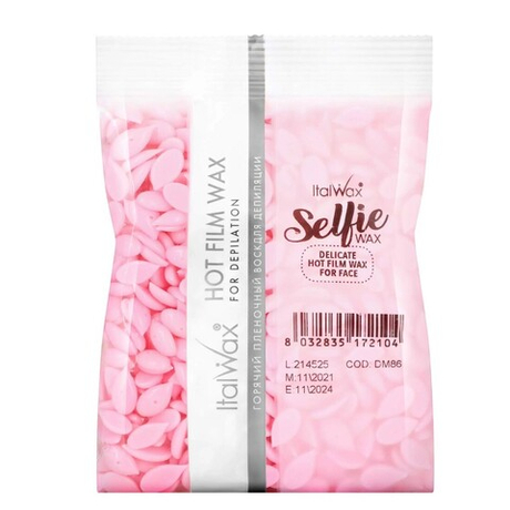 White Line/ItalWax Депилятор Воск Горячий Пленочный 100г Селфи для лица гранулы 10645 (72104) !!!!!