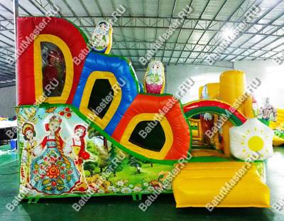 Надувной батут "Славянский"