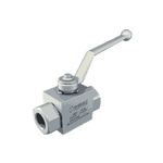 Кран 2-х ходовой шаровый BSP 3/4 DN 20 P=420 GE2