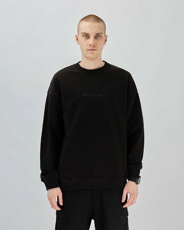 Толстовка Crewneck Textlogo Black - фото 2