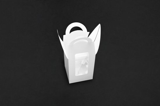 Упаковка с ручкой для куличей