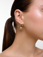 Серьги "C Shine mini" Gold