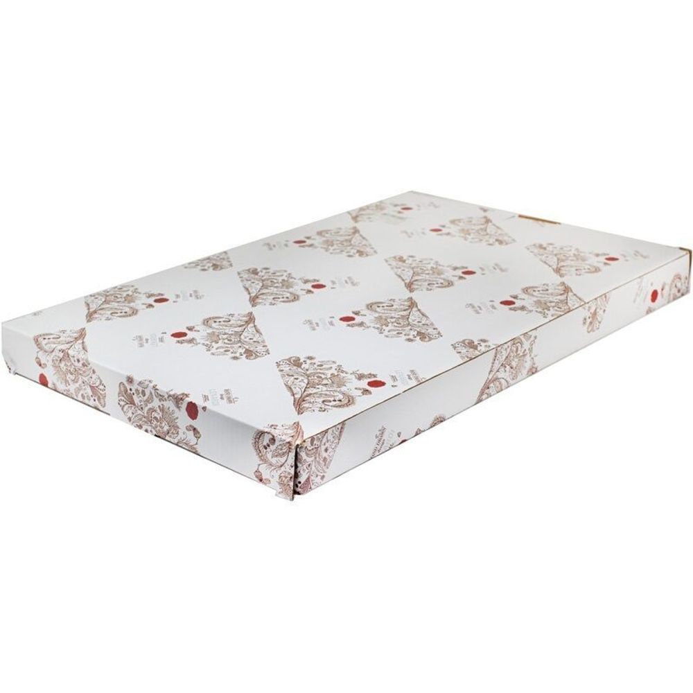 Lenardi 110384 Прямоугольное блюдо 44,5х29х3,5 см ПТИЧИЙ ДВОРИК в под.уп.(х8)