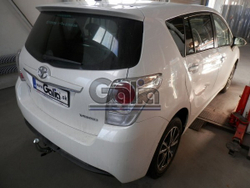 Фаркоп оцинкованный Galia T063A для Toyota Verso 2009-2013, 2013-2018(паспорт и сертификат в комплекте)(без электрики)