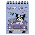 Блокнот А6 60л."Куроми" на гребне, целлюлозный картон (Центрум)