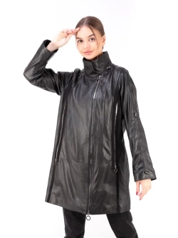 Плащ женский из натуральной кожи Турция