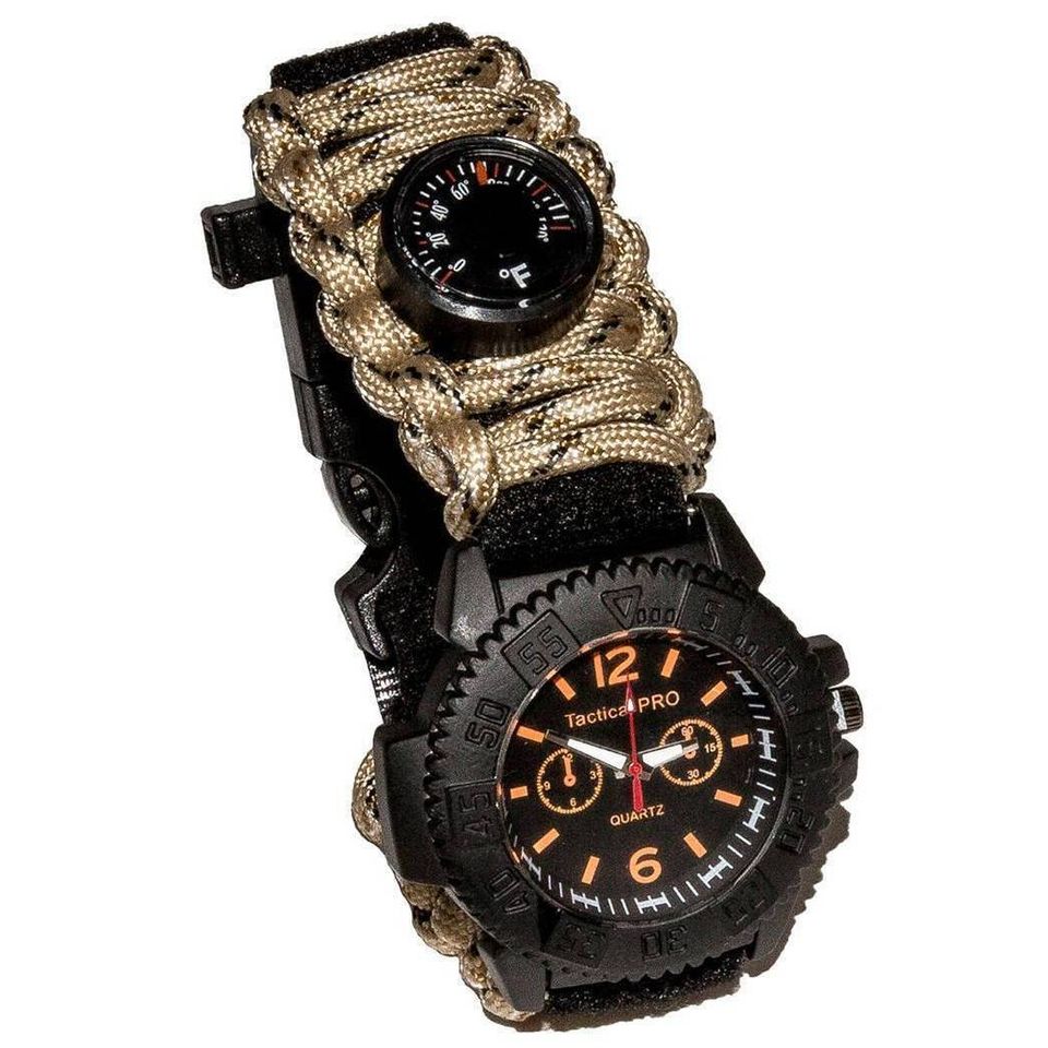 Часы Watch Adjustable with paracord (digital desert)