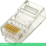 Коннектор Hyperline PLUG-8P8C-U-C6-100