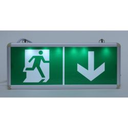 Аварийный светильник ЭРА SSA-101-0-20 светодиодный 3ч 3Вт без текста стикер 350х140 мм односторонний | Указатели эвакуационные