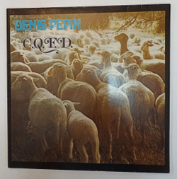 Винтажная виниловая пластинка LP Denis Pepin C.Q.F.D. (France 1975)