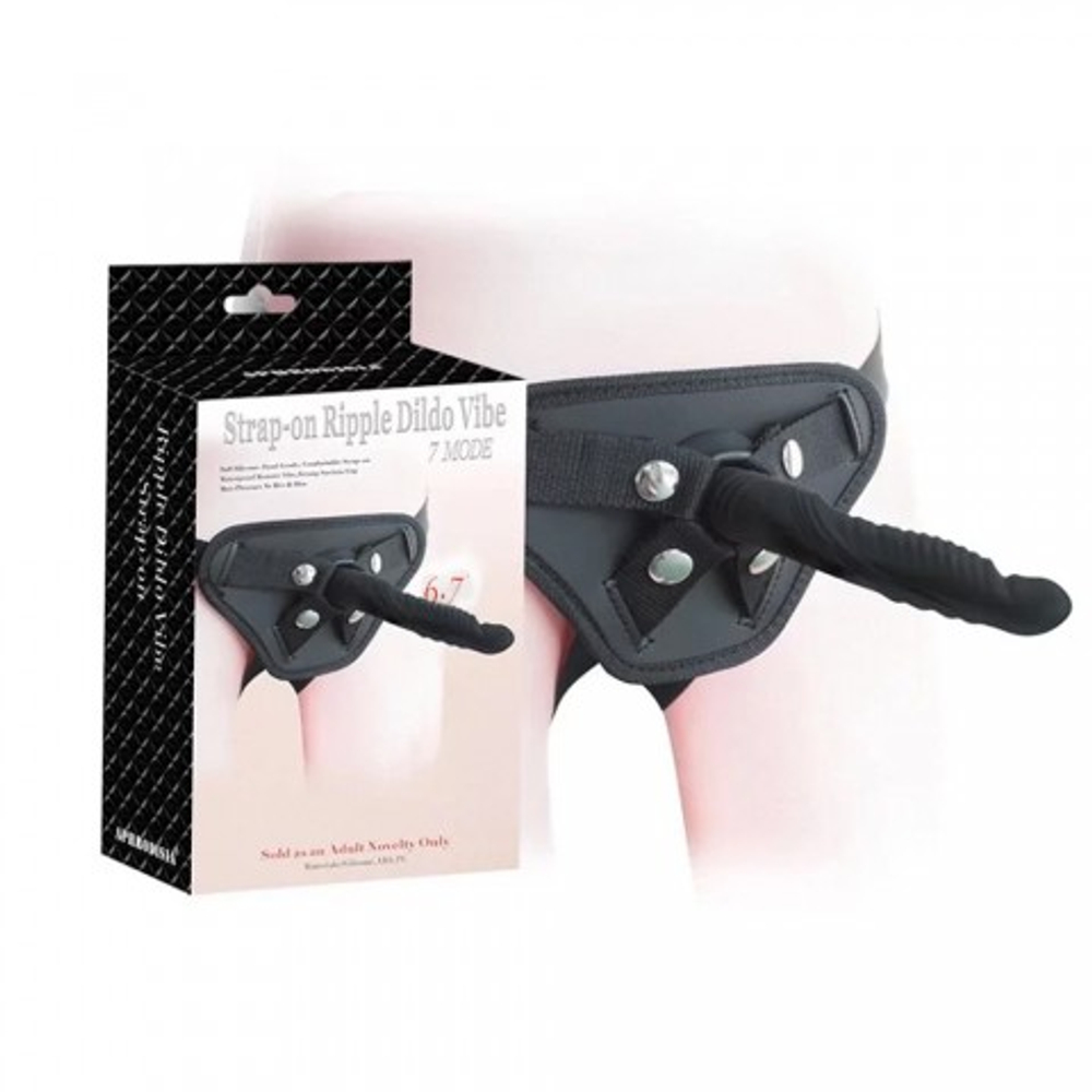 Страпон силиконовый (вибратор - 17 см.)