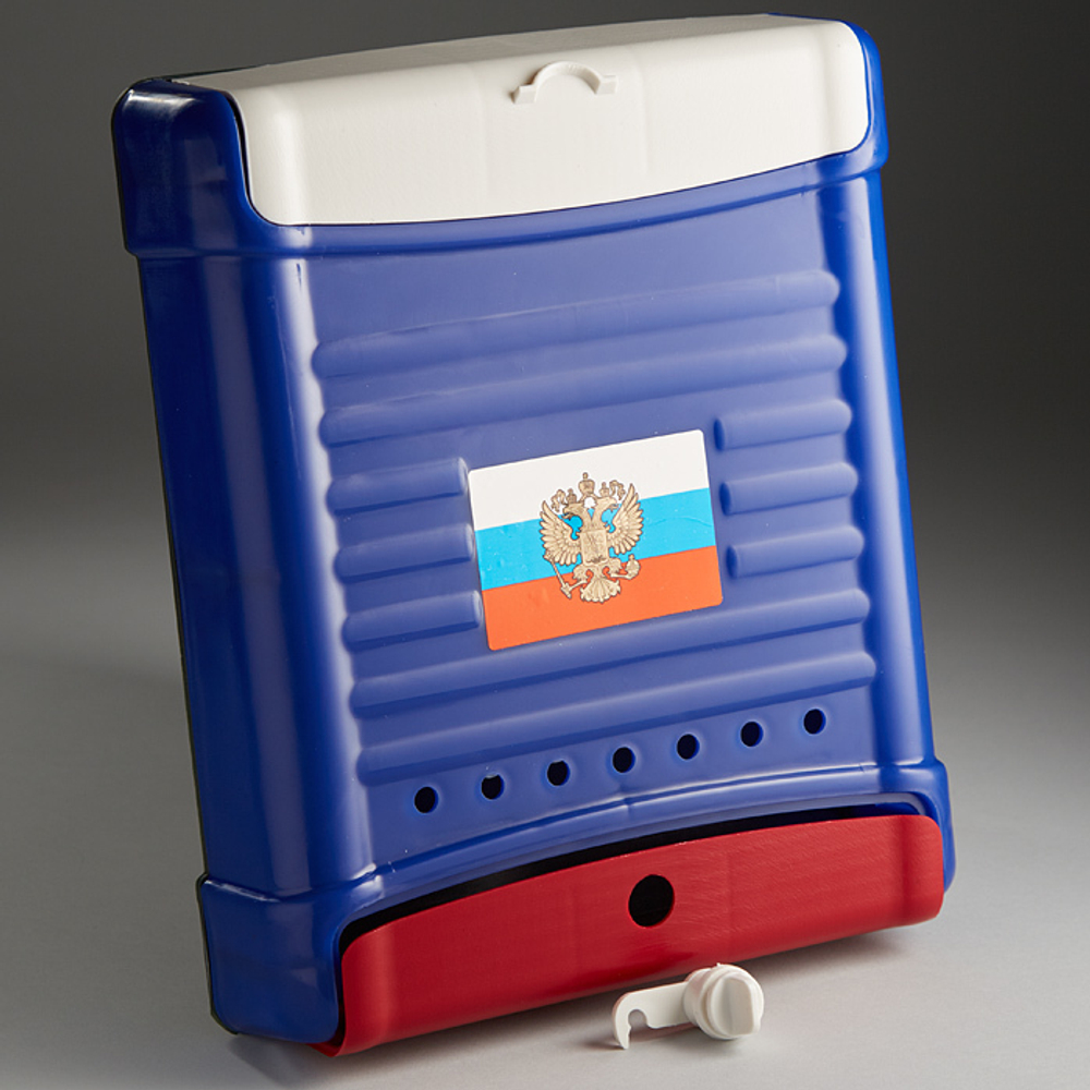 Ящик почтовый цветной с замком пластмасовый (10шт-уп)