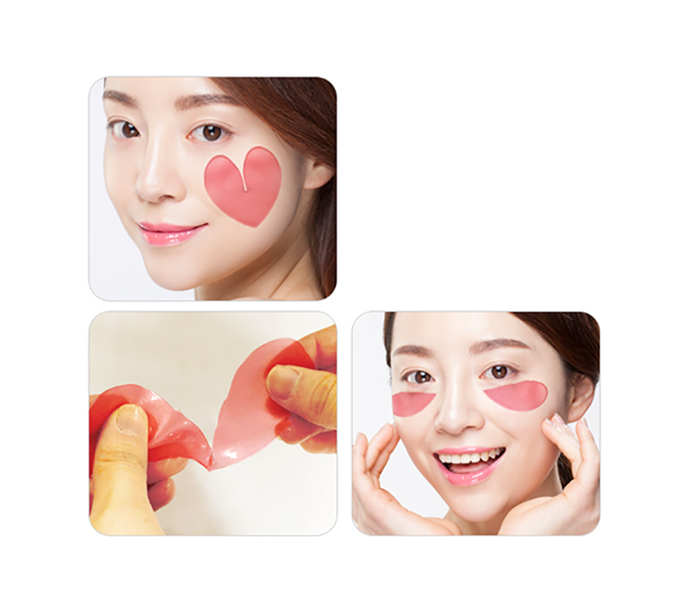 Secret Skin Pink Mimi Hydrogel Eye Patch патчи для глаз гидрогелевые с экстрактом дамасской розы