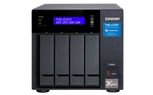 Сетевой накопитель QNAP  TVS-472XT-PT-4G
