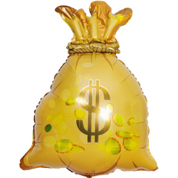 ФИГУРА Денежный мешок Доллар (32"/81 см)