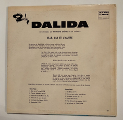 Винтажная виниловая пластинка LP Dalida Elle, Lui Et Lautre (Canada 1960)
