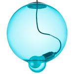 805305 Люстра COLORE 1х8W (led) E27 АЛЮМИНИЙ/ГОЛУБОЙ