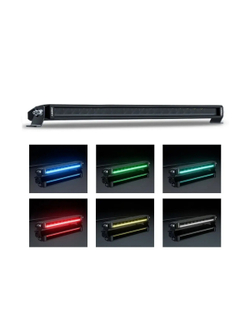Светодиодная фара водительского света AURORA 762 мм 150W с RGB подсветкой