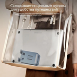 Подставка для телефона, планшета, металлическая,  вращающаяся. Держатель для телефона. Подставка под телефон, универсальная портативная,  цвет белый