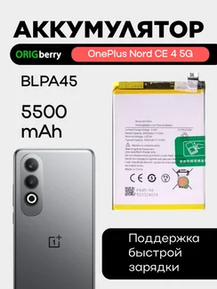 Аккумулятор для OnePlus Nord CE 4 5G 5500 mAh (BLPA45)