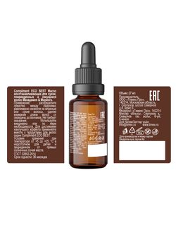 Compliment ECO BEST Масло восстанавливающее для сухих, поврежденных и секущихся волос Макадамия & Моринга