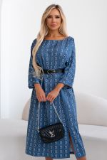 Платье Стелла (голубой)-50р-р Р11-1197 Nikol