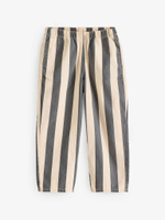 Брюки широкие для девочки Next N79-913, Серый, Молочный