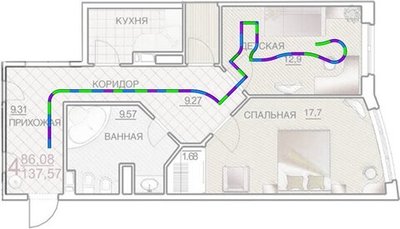 Walkedges наборы (бордюры для прогулок) 15 м.