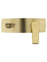 Смеситель для раковины встраиваемый WONZON & WOGHAND BRILLIANT, Брашированное золото (WW-88869079-BG)