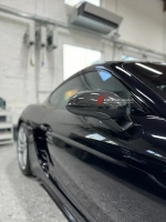 Карбоновые накладки на зеркала для Porsche 718 982 Cayman/Boxster 2016+ Порше