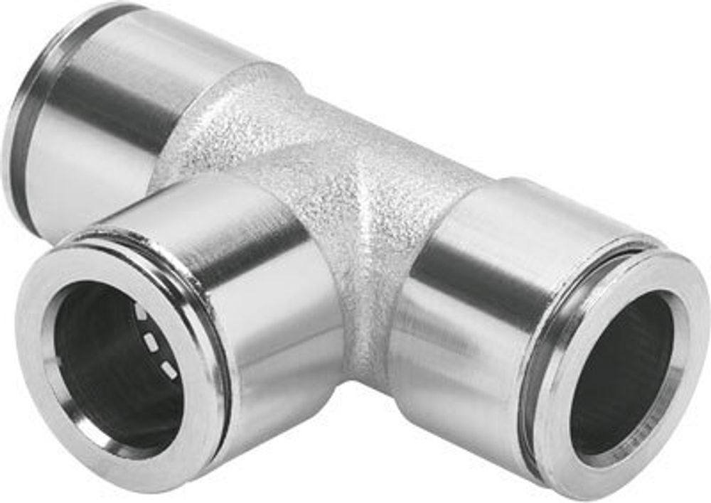 NPQM-T-Q6-E-P10 Тройник с цанговым зажимом