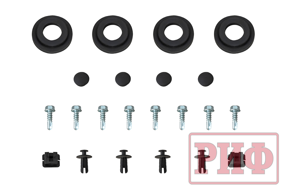 Бампер силовой передний TANK 300 c защитной центр. дугой, под штатные фары РИФ