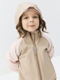 Комбинезон Softshell Колор-блок "Зефир" с варежками 0+