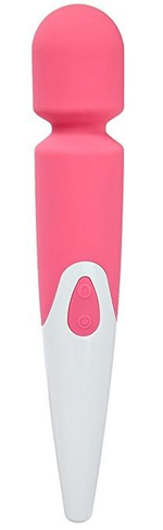 Розовый жезловый вибромассажер Halo Wireless Multi-speed (Цвет: розовый)