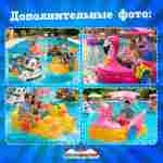 Семейная электрическая лодка-катамаран «Голубой лебедь», 1+1