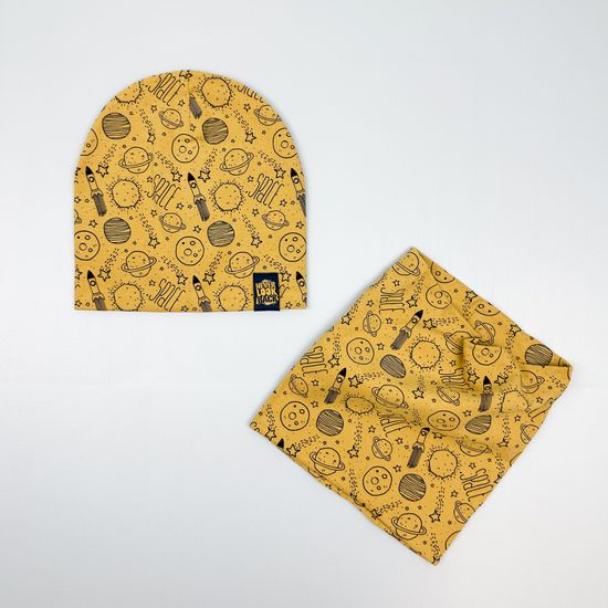 Комплект двухслойный (плотный), Горчица